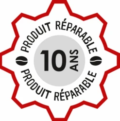 MELITTA Purista® F230-104 Noir Mat Garantie 3 Ans -DeLonghi Magasin rparable 10 ans logo 1