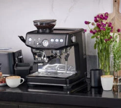 Machine Expresso SAGE Barista Express Impress SES876BTR4EEU1 Black Truffle -DeLonghi Magasin sage btr barista express impress 4