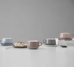 Mug Et Sous Tasse En Porcelaine - Storm - 30 Cl - Viva Scandinavia -DeLonghi Magasin scandinavia mug porcelaine3 2