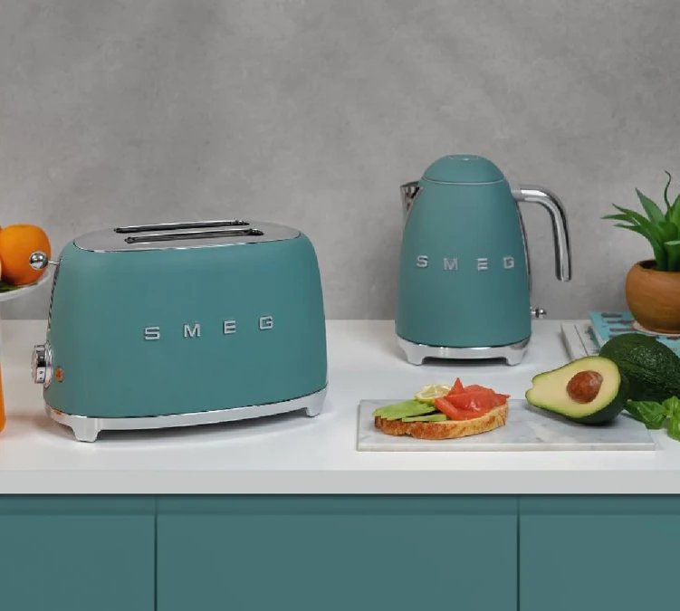 Grille-pain SMEG Vert émeraude Mat TSF01EGMEU 2 Tranches 6 Grille-pain SMEG Vert émeraude Mat TSF01EGMEU 2 Tranches – Image 6