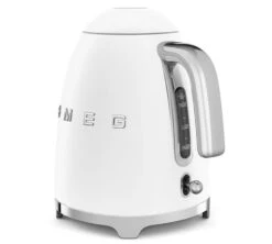 Bouilloire SMEG KLF03WHMEU Blanc Mat - 1.7L + Offre Cadeau -DeLonghi Magasin smeg bouilloire blanche 5