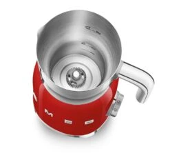 Chocolatière MFF01RDEU SMEG - Rouge -DeLonghi Magasin smeg chocolatiere rouge4