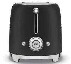 Grille-pain SMEG TSF01BLMEU 2 Tranches Noir Mat -DeLonghi Magasin smeg grilpain noirmat3