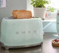 Set Petit Déjeuner (Toaster - Presse Agrumes - Bouilloire) Vert D'eau - SMEG -DeLonghi Magasin smeg vdeau 1