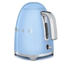 Bouilloire SMEG KLF03PBEU Bleu Azur - 1.7L + Offre Cadeau -DeLonghi Magasin smegfenetre azursimple