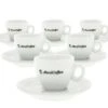 6 Tasses Expresso Et Sous-tasses Porcelaine MaxiCoffee - 8 Cl