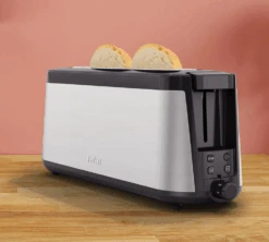 Grille Pain Tefal TL430811 Element Longue Fente Noir Et Gris -DeLonghi Magasin tl430811 05