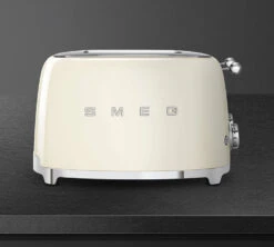 Grille-pain TSF03CREU 4 Tranches Crème - SMEG -DeLonghi Magasin toast4creme