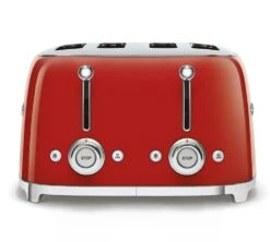 Toaster Smeg TSF03RDEU 4 Tranches Rouge 8 Toaster Smeg TSF03RDEU 4 Tranches Rouge -DeLonghi Magasin toast4tr rg