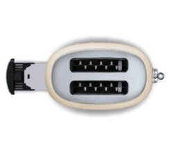 Grille-pain TSF01CREU 2 Tranches Crème - SMEG -DeLonghi Magasin toast dessus creme