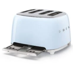 Grille-pain Smeg TSF03PBEU 4 Tranches Bleu Azur -DeLonghi Magasin toaster4tr blaz