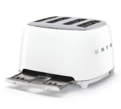 Toaster TSF03WHEU 4 Tranches Blanc - SMEG -DeLonghi Magasin toaster4tr blc2