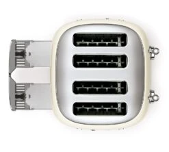 Grille-pain TSF03CREU 4 Tranches Crème - SMEG -DeLonghi Magasin toaster4tr crehaut
