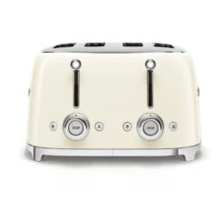 Grille-pain TSF03CREU 4 Tranches Crème - SMEG -DeLonghi Magasin toaster4tr crem