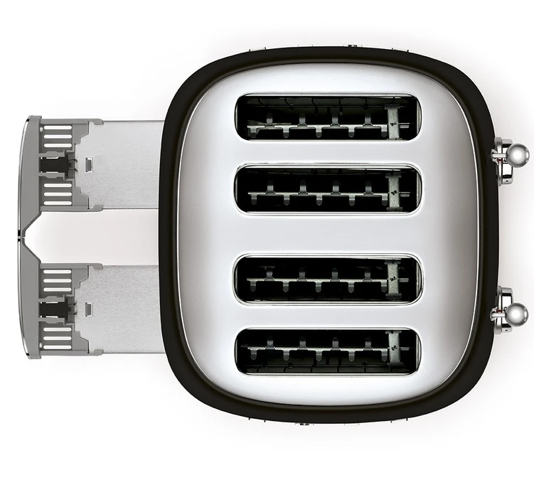 Grille-pain Smeg TSF03BLEU 4 Tranches - Noir 4 Grille-pain Smeg TSF03BLEU 4 Tranches - Noir – Image 4