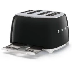Grille-pain Smeg TSF03BLEU 4 Tranches - Noir 11 Grille-pain Smeg TSF03BLEU 4 Tranches - Noir -DeLonghi Magasin toaster4tr noir3