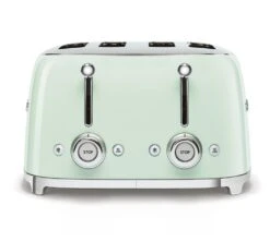 Grille-pain TSF03PGEU 4 Tranches Vert D'Eau - SMEG 9 Grille-pain TSF03PGEU 4 Tranches Vert D'Eau - SMEG -DeLonghi Magasin toaster4tr vert3