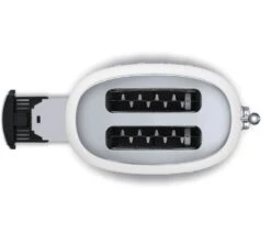 Grille-pain TSF01WHEU 2 Tranches Blanc - SMEG -DeLonghi Magasin toaster blc fente