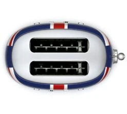 Grille-pain TSF01UJEU 2 Tranches Années 50 Union Jack - SMEG -DeLonghi Magasin toaster jack3