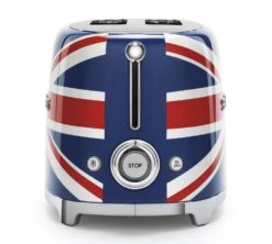 Grille-pain TSF01UJEU 2 Tranches Années 50 Union Jack - SMEG -DeLonghi Magasin toaster jack4