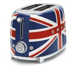 Grille-pain TSF01UJEU 2 Tranches Années 50 Union Jack - SMEG -DeLonghi Magasin toaster jack5