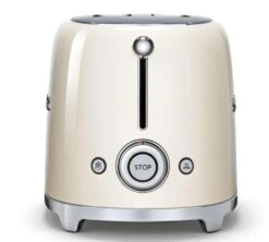 Grille-pain TSF01CREU 2 Tranches Crème - SMEG -DeLonghi Magasin toaster smeg cotecreme