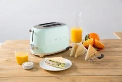 Grille-pain TSF01PGEU 2 Tranches Vert D'eau - SMEG 11 Grille-pain TSF01PGEU 2 Tranches Vert D'eau - SMEG -DeLonghi Magasin toaster verredeau amb