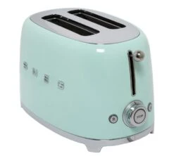 Grille-pain TSF01PGEU 2 Tranches Vert D'eau - SMEG 8 Grille-pain TSF01PGEU 2 Tranches Vert D'eau - SMEG -DeLonghi Magasin toaster verredeau boutons