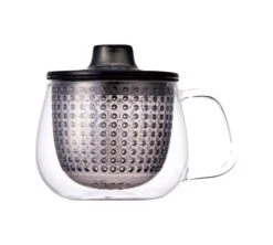 Mug Unimug + Infuseur à Thé Gris - 35cl - KINTO